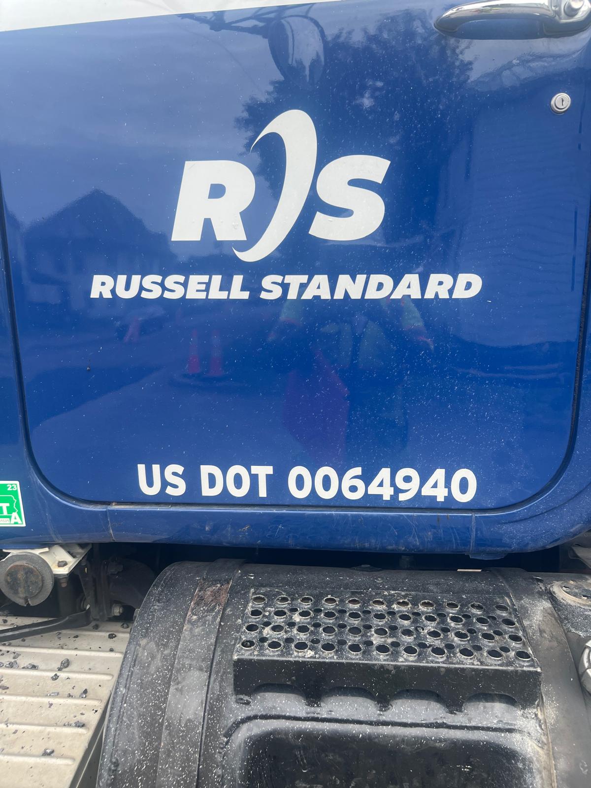 Working alongside Russell Standard equipment